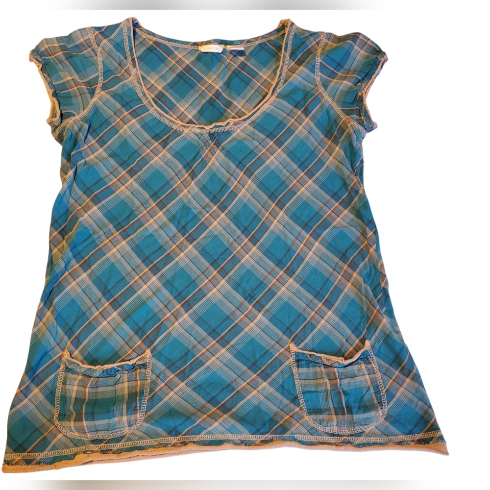 Maurices plaid top